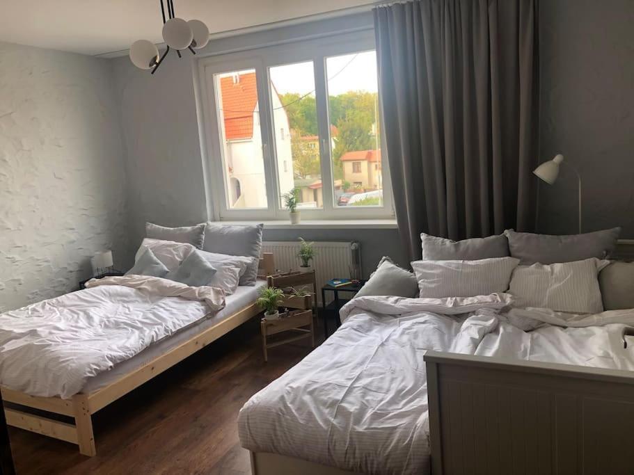 Apartament Plaza Zachodnia - 400 M Do Morza Kołobrzeg Buitenkant foto
